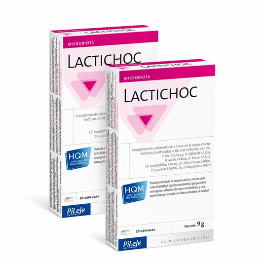 Pileje Lactichoc Συσκευασία 2 x 20 κάψουλες