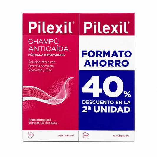 Pilexil Duplo Σαμπουάν κατά της τριχόπτωσης 500 ml, 2η μονάδα, έκπτωση 40%