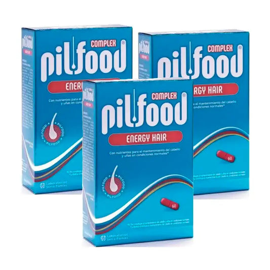 Pilfood Complex Θρεπτικά συστατικά για τα μαλλιά και τα νύχια, συσκευασία 3 x 60 δισκία