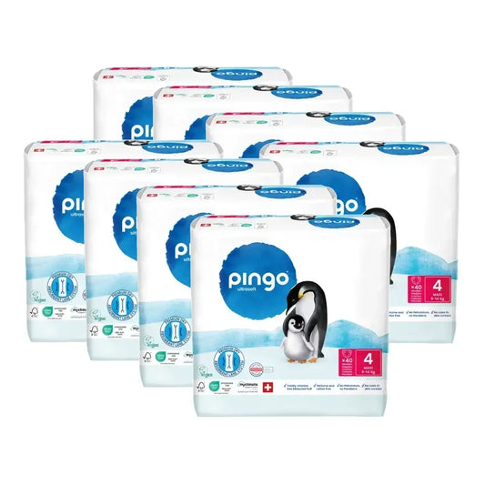 Pingo Οικολογικές Πάνες Μέγεθος 4 (8-14 Kg), 8X40 τεμάχια