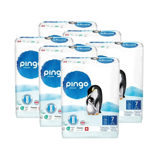 Pingo Οικολογικές Πάνες Μέγεθος 7 (+15 Kg), 6X30 τεμάχια