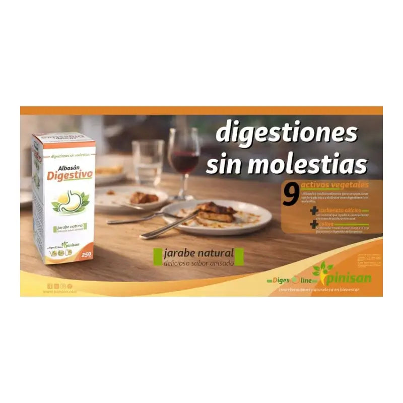 Pinisan Albosán για το πεπτικό σύστημα, 250 ml