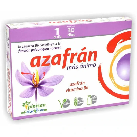 Pinisan Azafran Mas Animo, 30 κάψουλες   