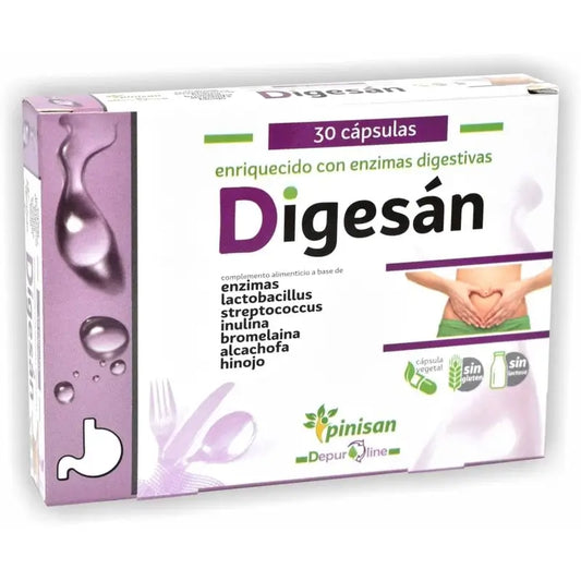 Pinisan Digesan, 30 κάψουλες 