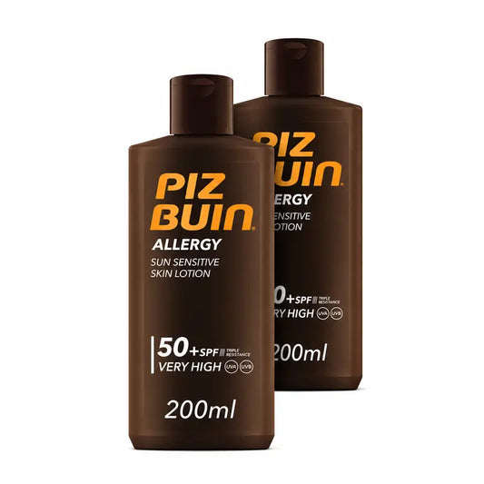 Piz Buin Allergy Αντηλιακή Κρέμα Σώματος SPF50, Συσκευασία 2 x 200 ml
