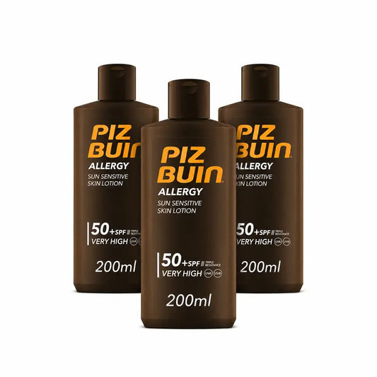 Piz Buin Allergy Αντηλιακή Κρέμα Σώματος SPF50, Συσκευασία 3 x 200 ml