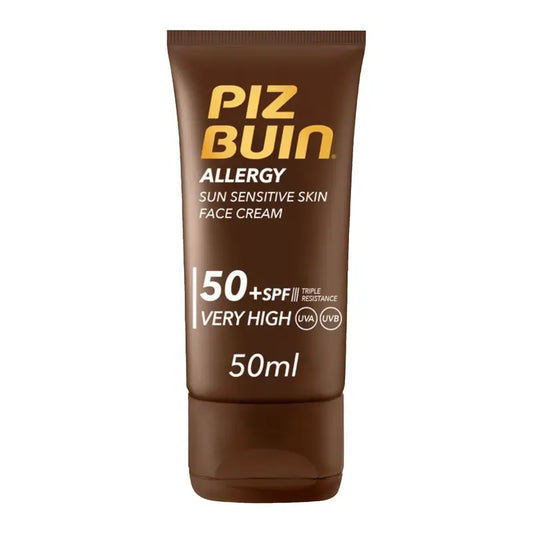 Piz Buin Allergy Αντηλιακή Κρέμα Προσώπου SPF 50 για Ευαίσθητο Δέρμα, 50 ml
