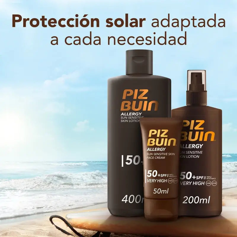Piz Buin Duplo Allergy Λοσιόν SPF 50, 2×400 ml 