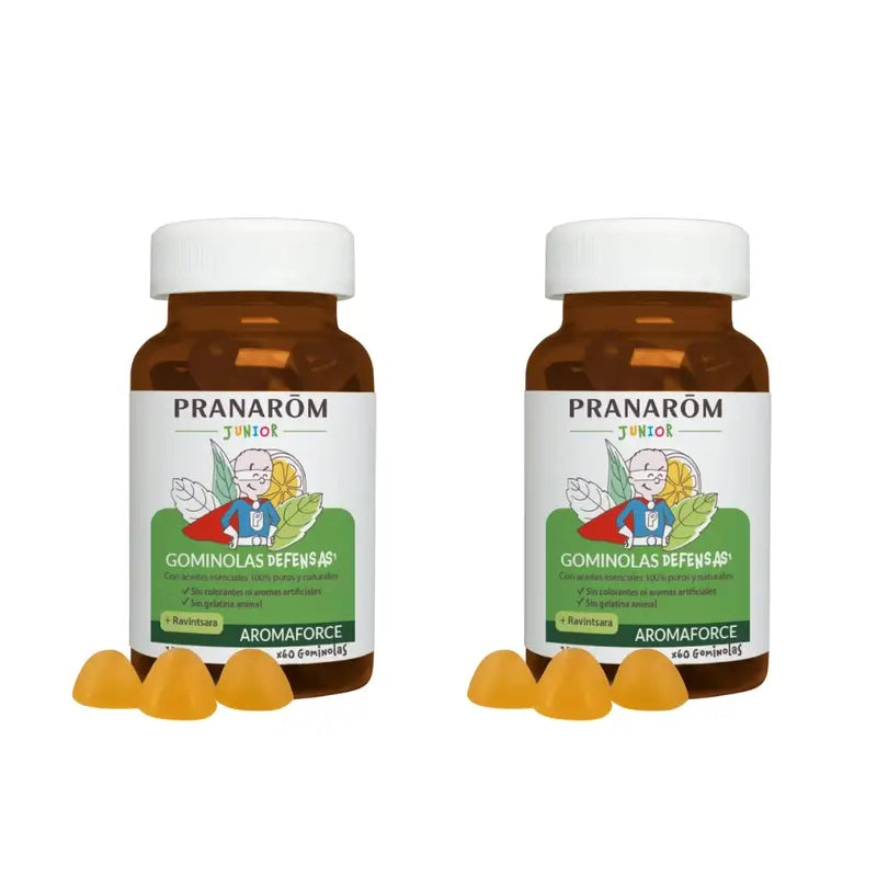 Pranarôm Aromaforce Junior Ζελεδάκια για το Ανοσοποιητικό, Συσκευασία των 2 