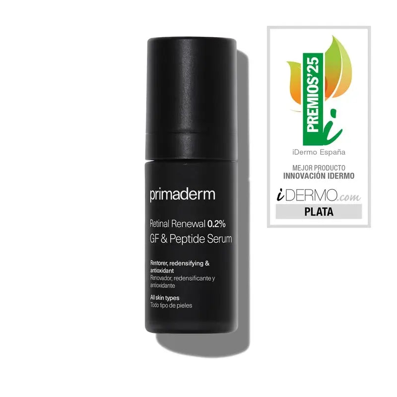 Primaderm Retinal Renewal 0,2% Ορός με Gf και πεπτίδια, 30 ml