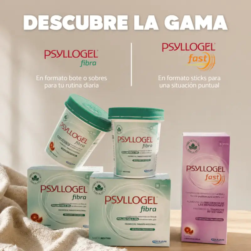 Psyllogel Fibra με γεύση κόκκινο πορτοκάλι, βάζο 170 g, 38 δόσεις