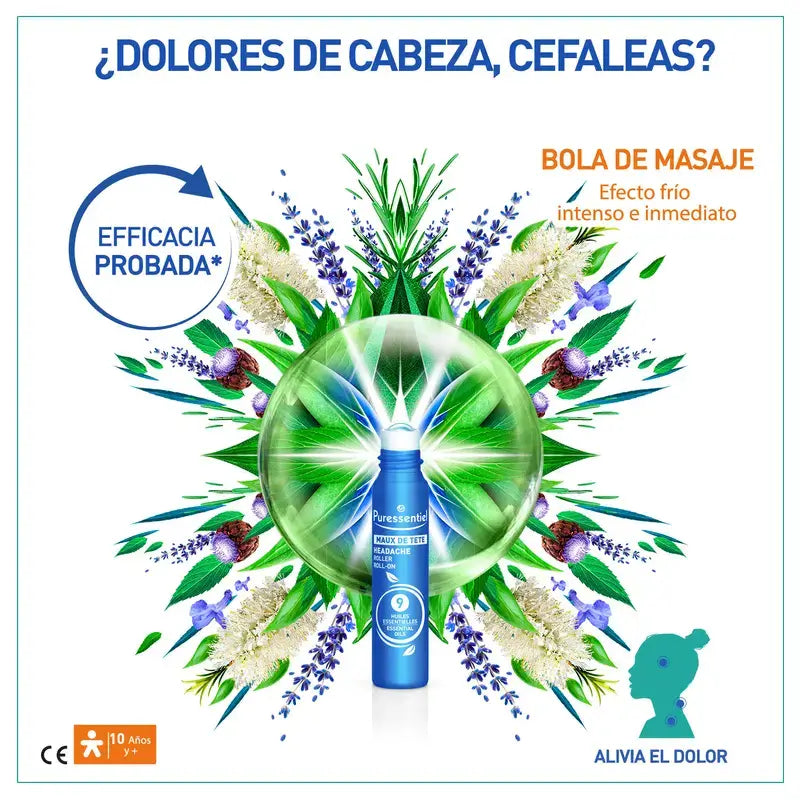 Puressentiel Roll-On Migra Pure®, 5 ml