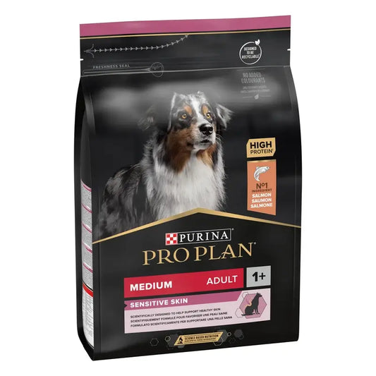 Purina Pro Plan Canine Adult Derma Medium 3Kg, τροφή για σκύλους