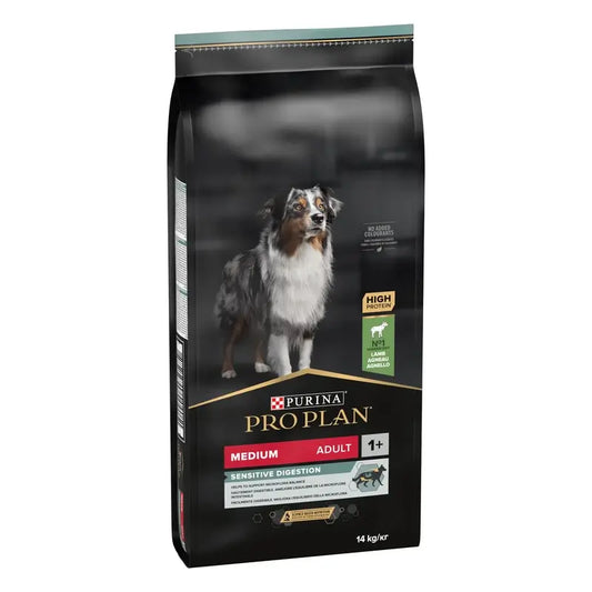Purina Pro Plan Canine Adult Digest Medium με αρνί 14Kg, τροφή για σκύλους