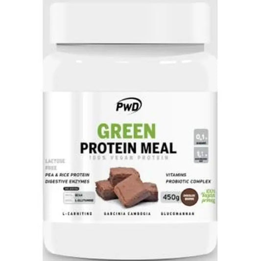 Pwd Green Protein Meal Chocolate Brownie 450Gr.