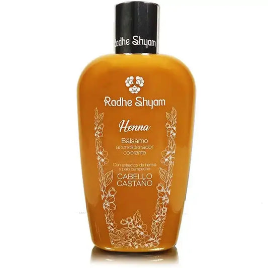 Radhe Shyam Balsamo Χέννα Καστανό, 250 ml