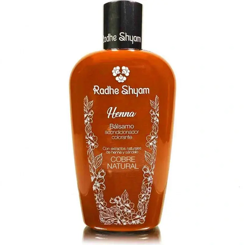 Radhe Shyam Balsamo Χέννα Φυσικό Χαλκό, 250 ml