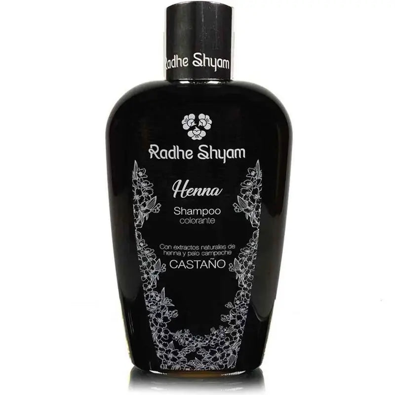 Radhe Shyam Champu Χέννα Καστανό, 250 ml