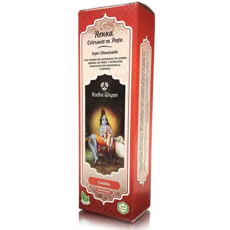 Radhe Shyam Πάστα Χέννας σε χρώμα μαόνι, 200 ml