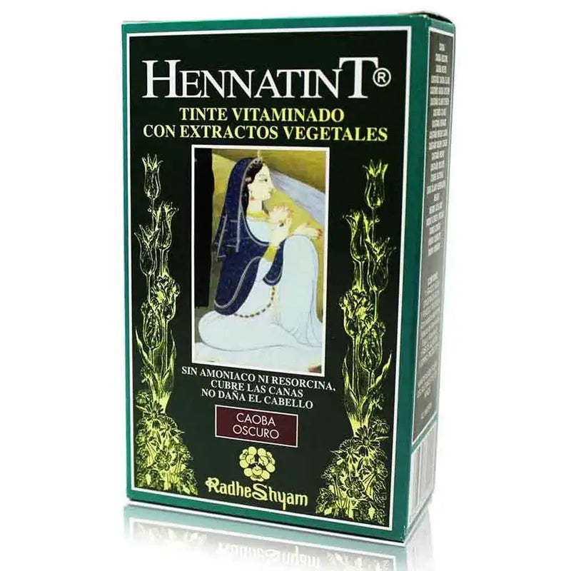 Radhe Shyam Hennatint Σκούρο Μαόνι, 60 ml