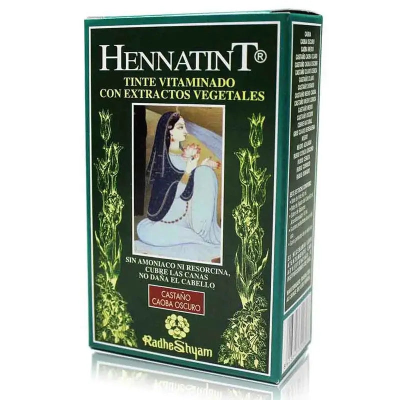 Radhe Shyam Hennatint Dark Auburn Brown , 60 ml