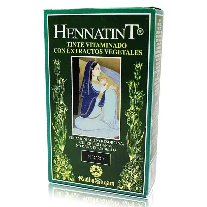 Radhe Shyam Hennatint Μαύρο, 60 ml