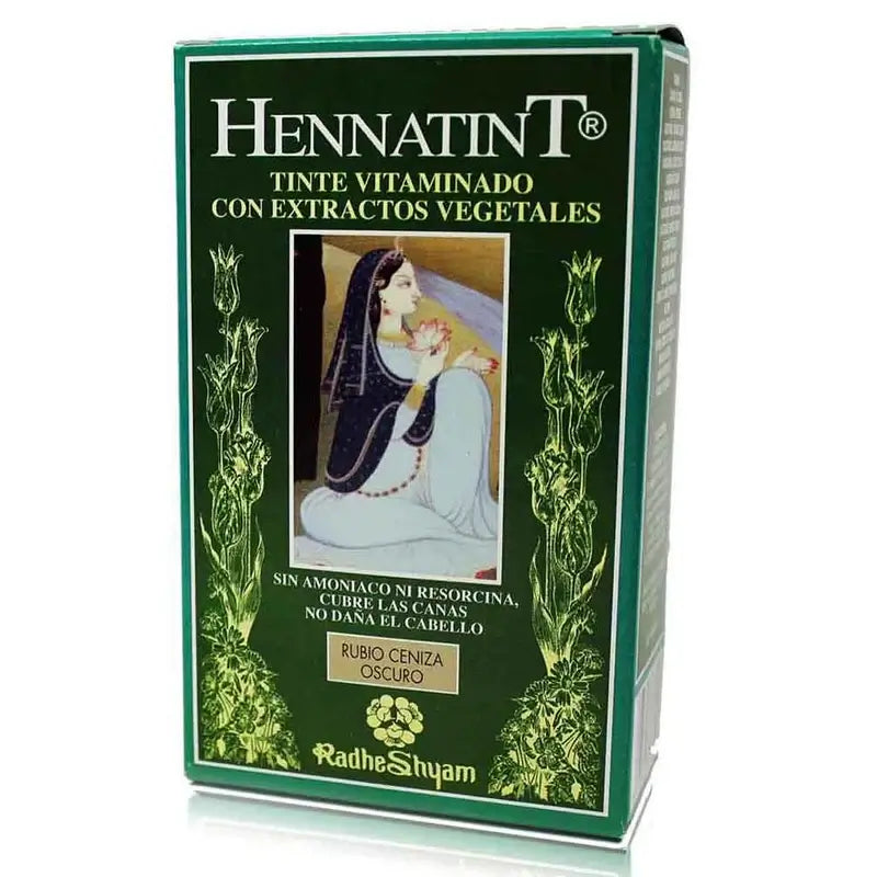 Radhe Shyam Hennatint Σκούρο Σταχτί Ξανθό, 60 ml