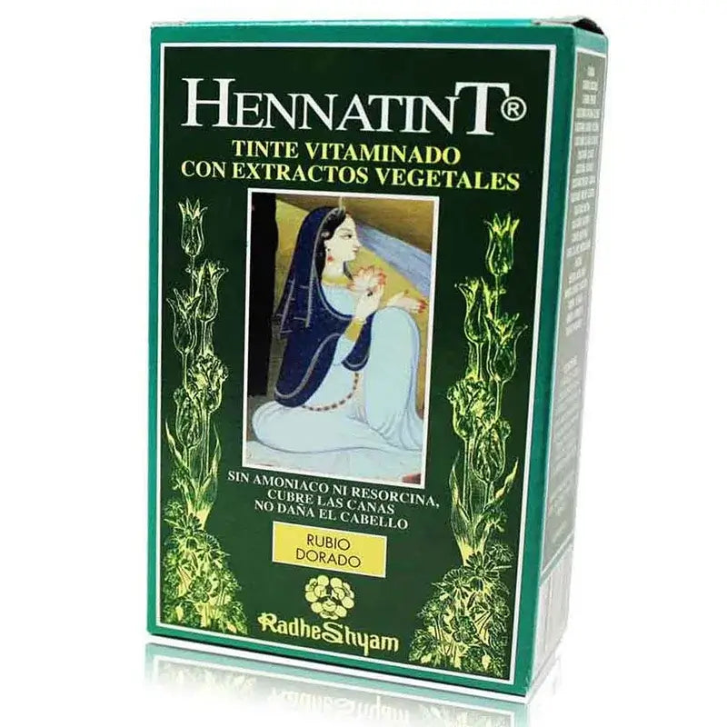 Radhe Shyam Χεννάτιντ Χρυσοκίτρινο, 60 ml