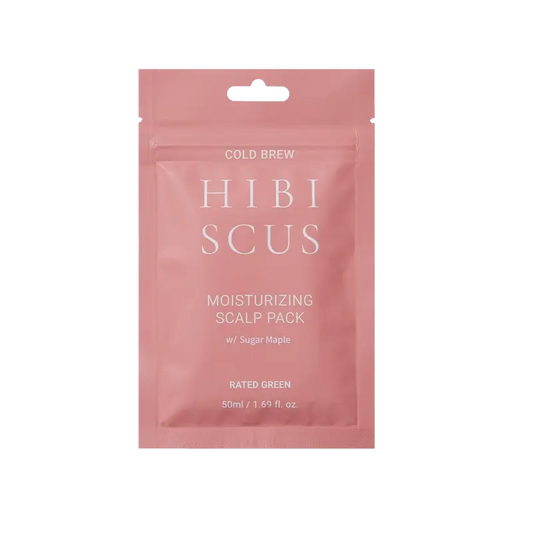 Rated Green Cold Brew Hibiscus Ενυδατικό Πακέτο για το Τριχωτό της Κεφαλής, 50 ml