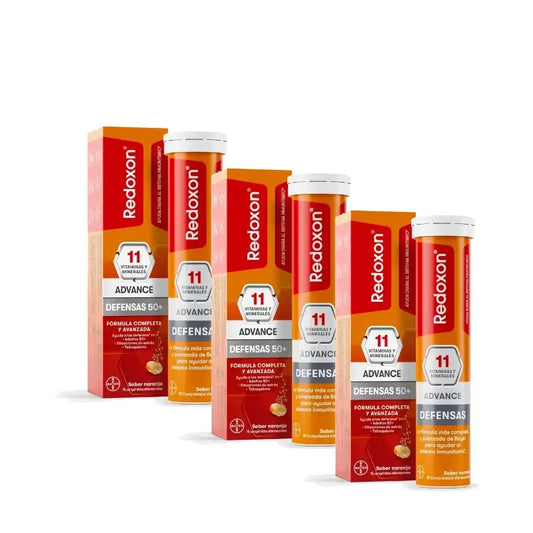 Redoxon Advance, συσκευασία 3 x 15 αναβράζοντα δισκία