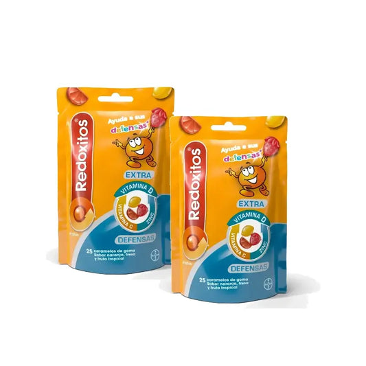 Redoxon Redoxitos Extra Defensas +4 ετών, συσκευασία 2 x 25 ζελεδάκια