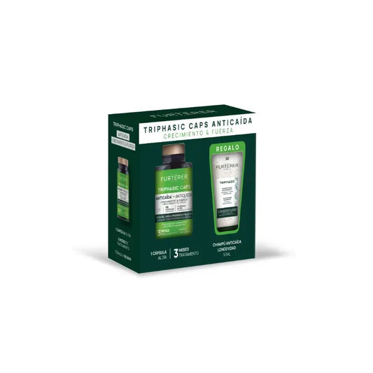 René Furterer Pack Triphasic Caps κατά της τριχόπτωσης 90 κάψουλες + Σαμπουάν 50 ml