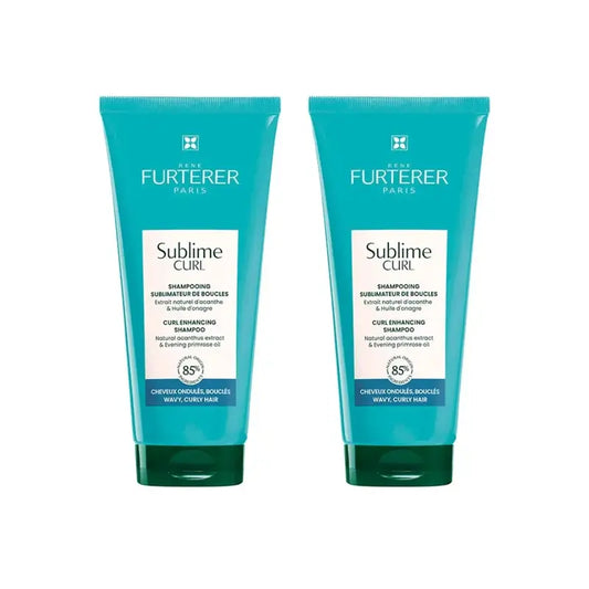 Rene Furterer Sublime Curl Σαμπουάν για την ενίσχυση των μπούκλων, 2×200 ml 