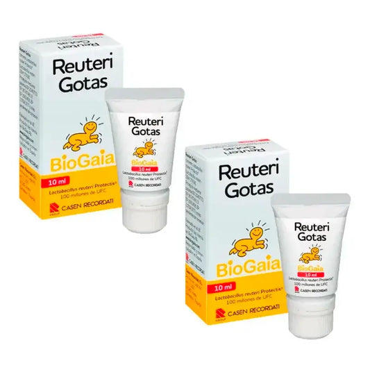 Reuteri Σταγόνες, Συσκευασία 2 x 10 ml