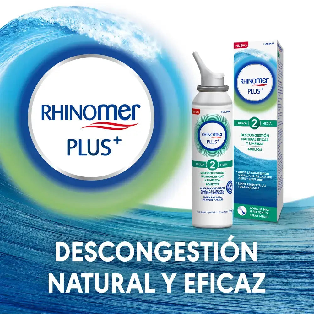 Rhinomer Plus+ F2 για ενήλικες, 125 ml