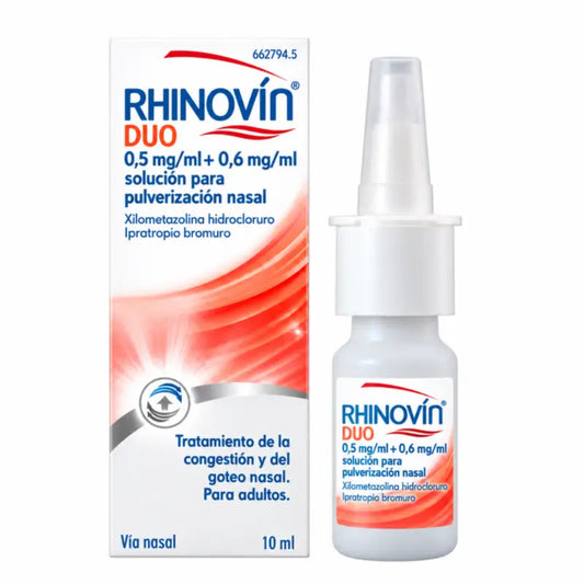 Rhinovin Duo Ρινικός νεφελοποιητής 10 ml