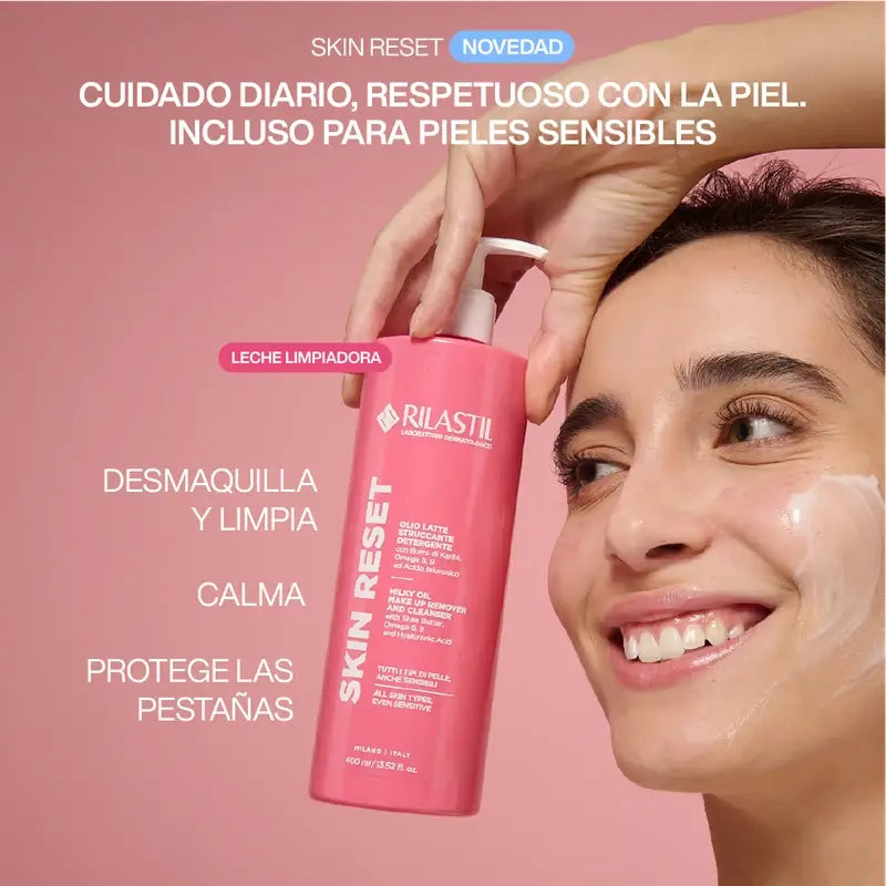Rilastil Skin Reset Ril Skin Reset Λάδι-Γάλα 400 ml Nf