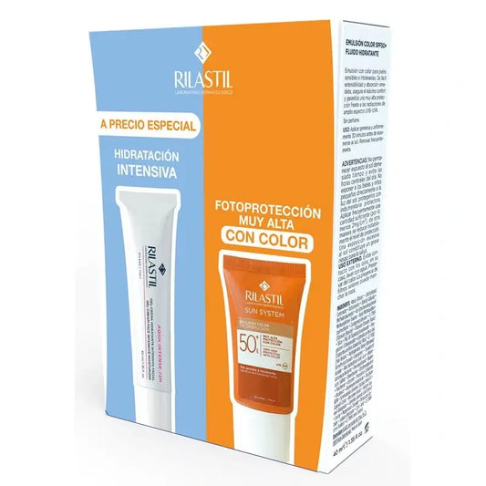Rilastil Sun System Pack Top Verano Color, 2 x 40 ml