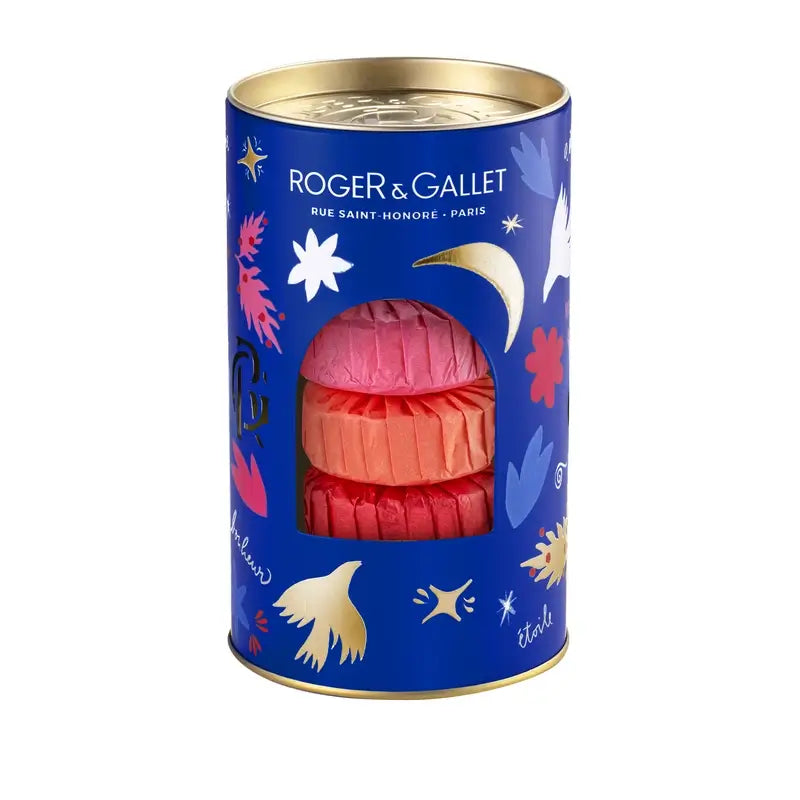 Roger & Gallet Σετ σαπουνιών ευεξίας: Fleur De Figuier - Gingembre Rouge - Rose, 3 τεμάχια