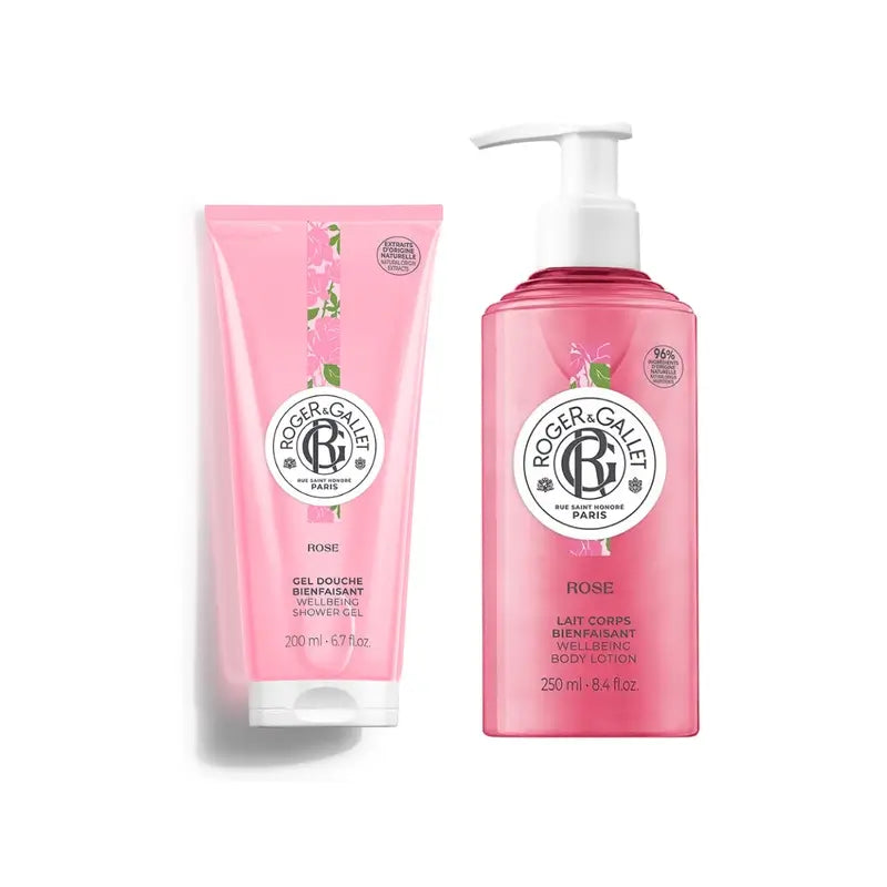 Roger & Gallet Gingembre Rouge Σετ Κρέμα Χεριών + Ροζ Βάλσαμο Χειλιών