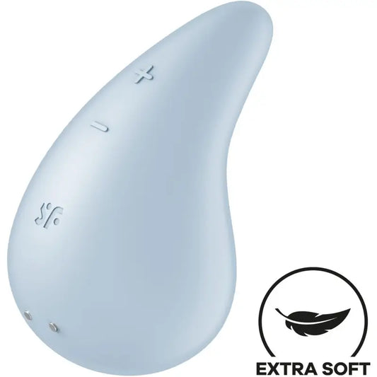 Satisfyer Dew Drop Δονητής Lay-On Μπλε 