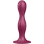 Satisfyer Double Ball-R Δονητής από σιλικόνη, χρώμα γρανάτης 