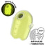 Satisfyer Glowing Ghost Air Pulse & Κίτρινος δονητής 