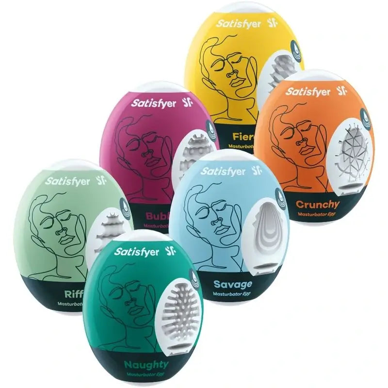 Satisfyer Αυγά Αυτοϊκανοποίησης, 6 τεμάχια 
