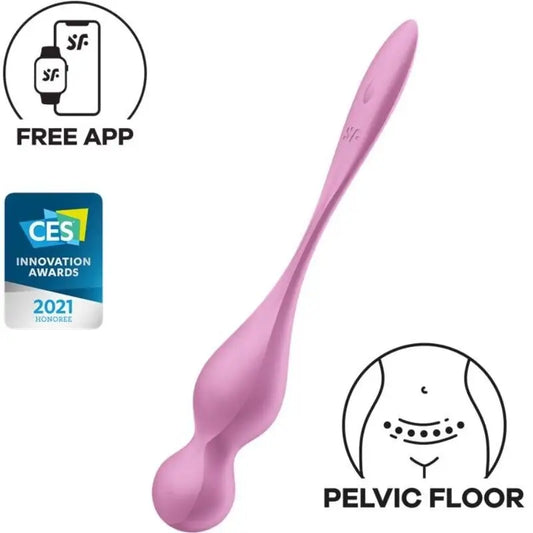 Satisfyer Love Birds Δονητικές σφαίρες Kegel Ροζ 