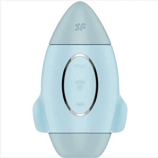 Satisfyer Mission Control Μπλε Μικρός Δονητής με Διπλή Παλμική Λειτουργία 