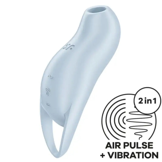 Satisfyer Pocket Pro 1 Διεγερτής κλειτορίδας, ανοιχτό μπλε 