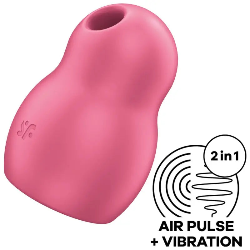 Satisfyer Pro To Go 1 Διπλός Διεγέρτης και Δονητής, Κόκκινος 
