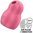 Satisfyer Pro To Go 1 Διπλός Διεγέρτης και Δονητής, Κόκκινος 