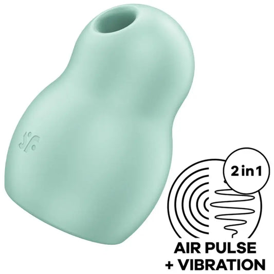 Satisfyer Pro To Go 1 Διπλός Διεγέρτης και Δονητής Πράσινος 